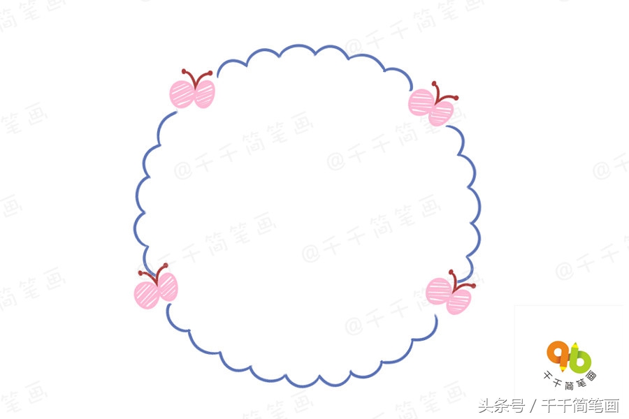 手账边框简单可爱分界线,手账中用的简易边框精美好看可爱