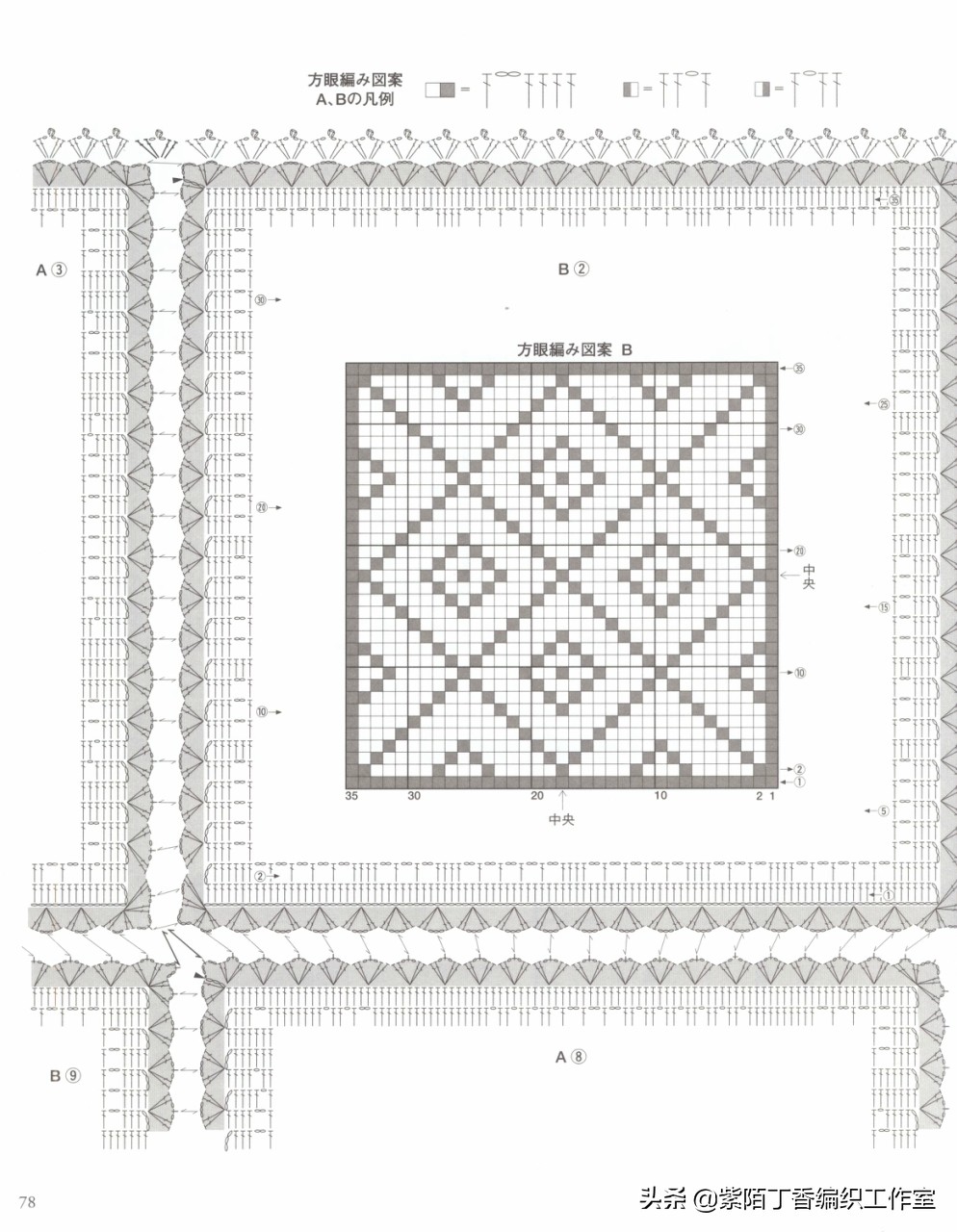 钩针钩简单的沙发巾,桌布和沙发巾的钩针教程
