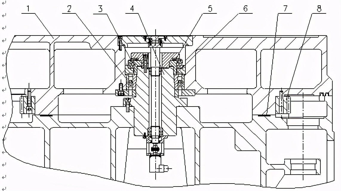 数控加工中心主轴结构,数控主轴结构