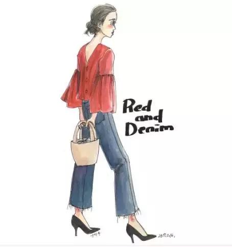 插画怎么搭配,插画教程服装设计