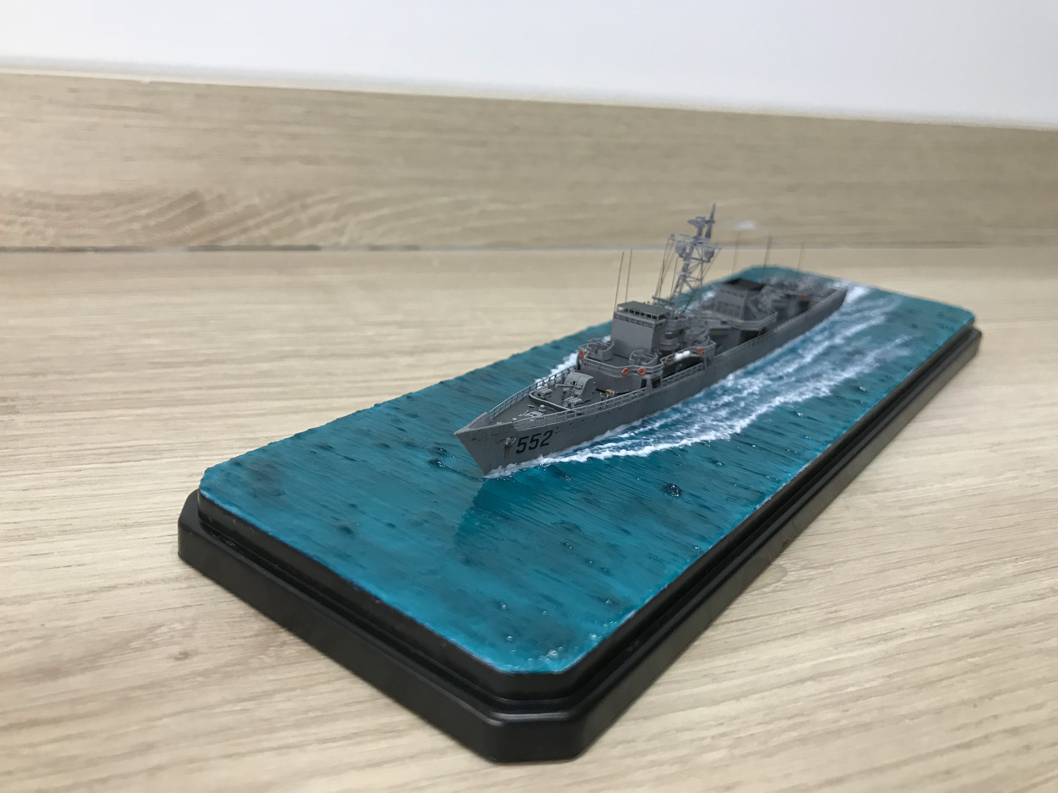 「手工船模」1/700宜宾号导弹护卫舰制作小记