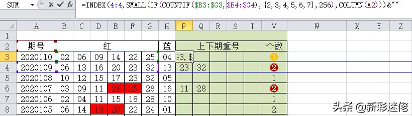 2023年双色球111期连号分析预测,双色球21012期重号连号同尾号分析