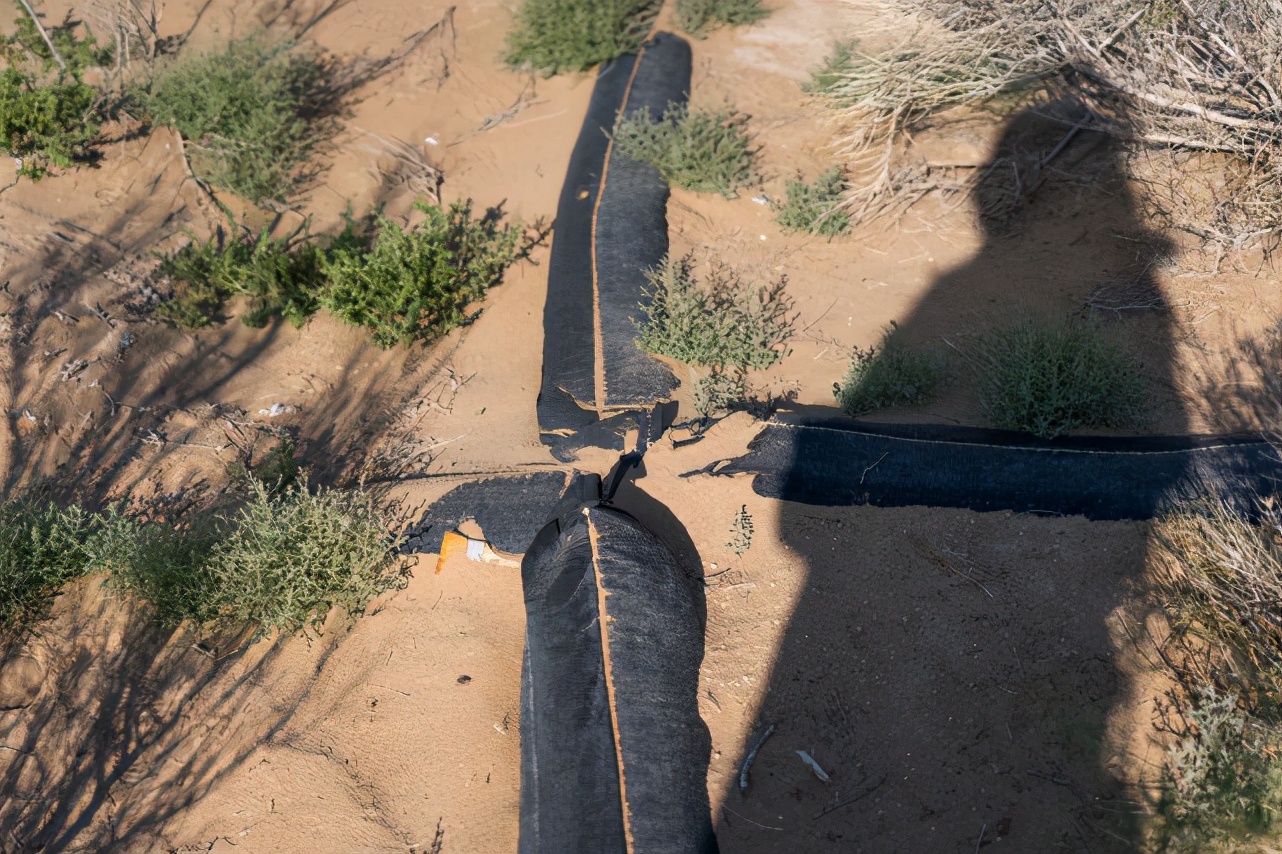 中国八大沙漠治理现状卫星地图,罗布泊沙漠现状