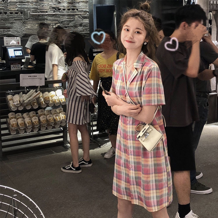 小众衬衫连衣裙,秋天衬衫连衣裙