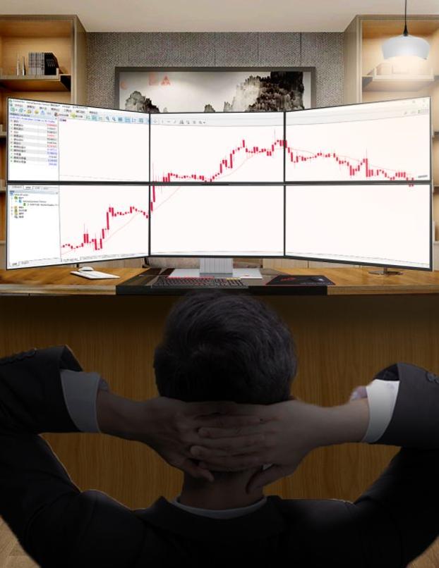 万合星智慧四屏一体机,万合星多屏金融设备