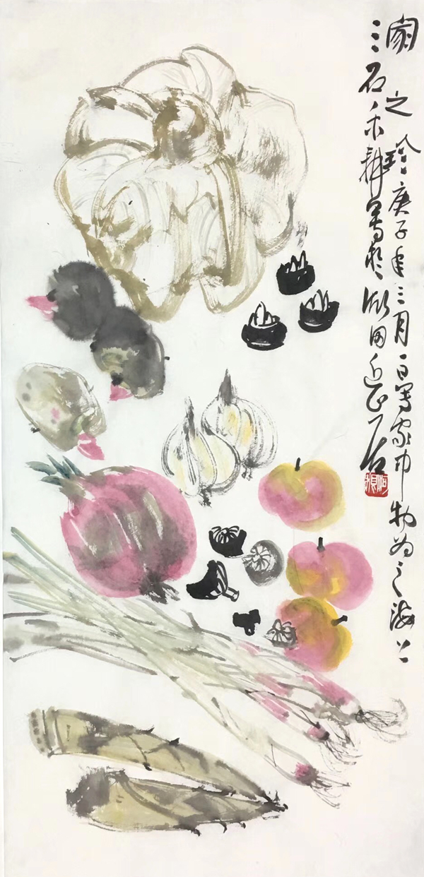 柯和根山水画,南北花鸟画精品欣赏