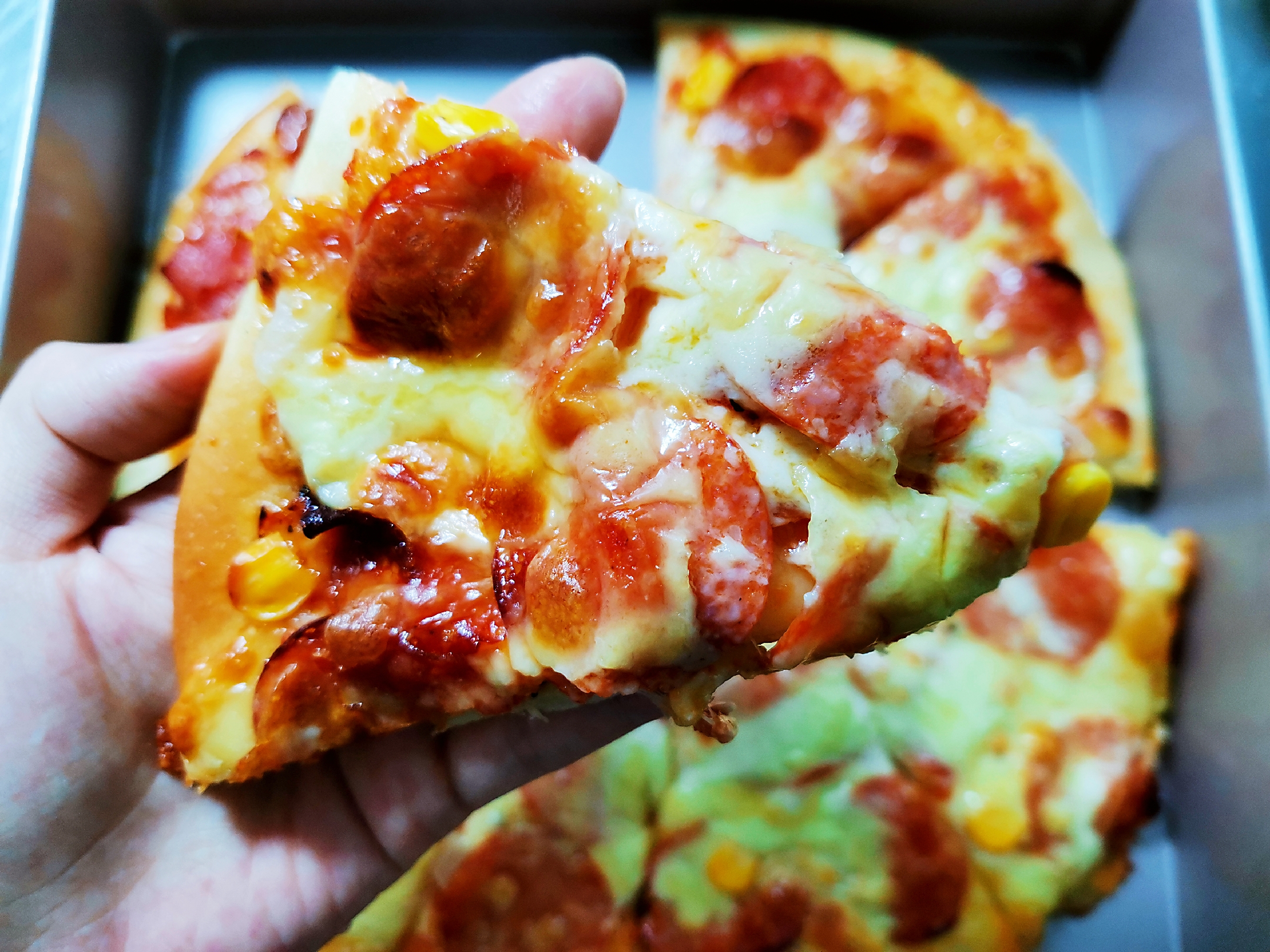 空气炸锅家庭自制版披萨怎么做,自制披萨的家常做法空气炸锅