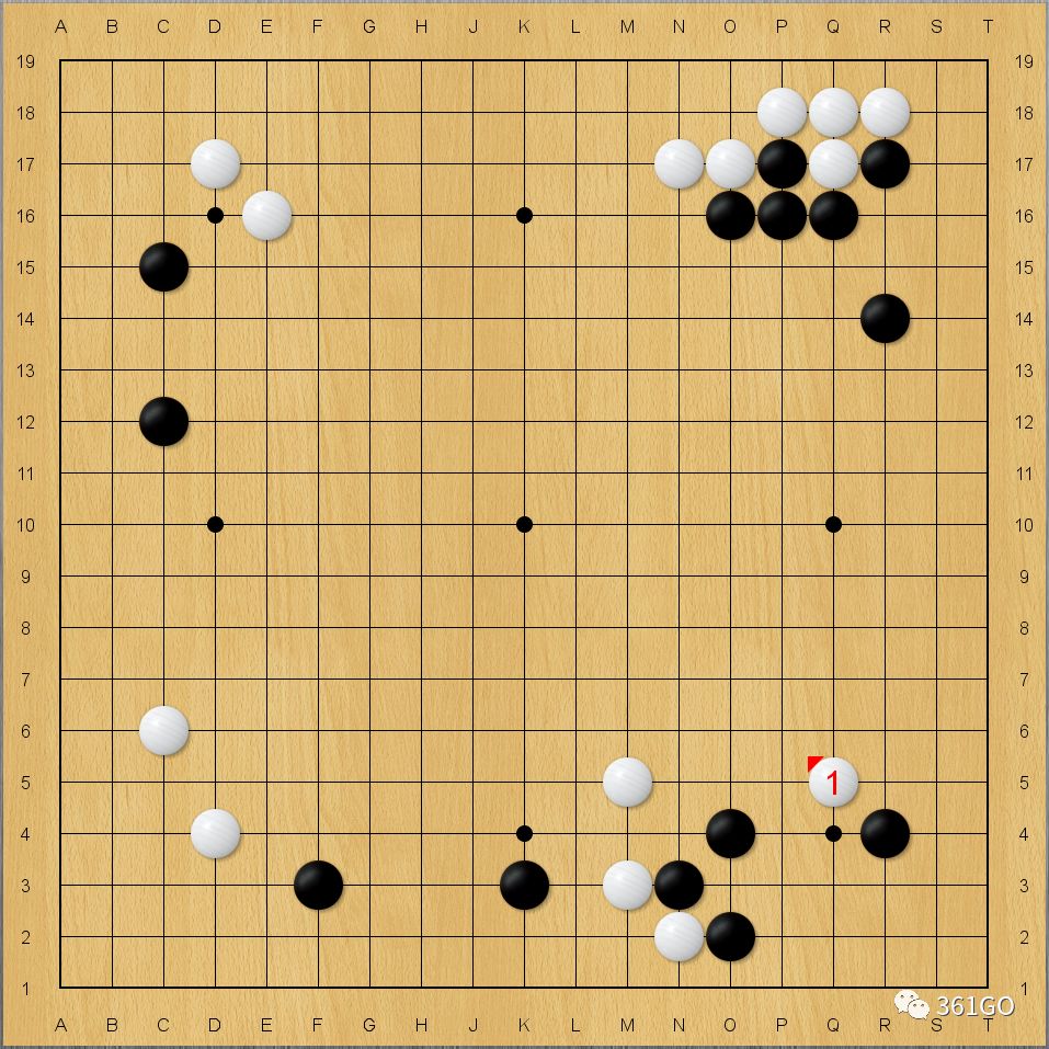 ai定式新下法,小目尖顶定式的变招