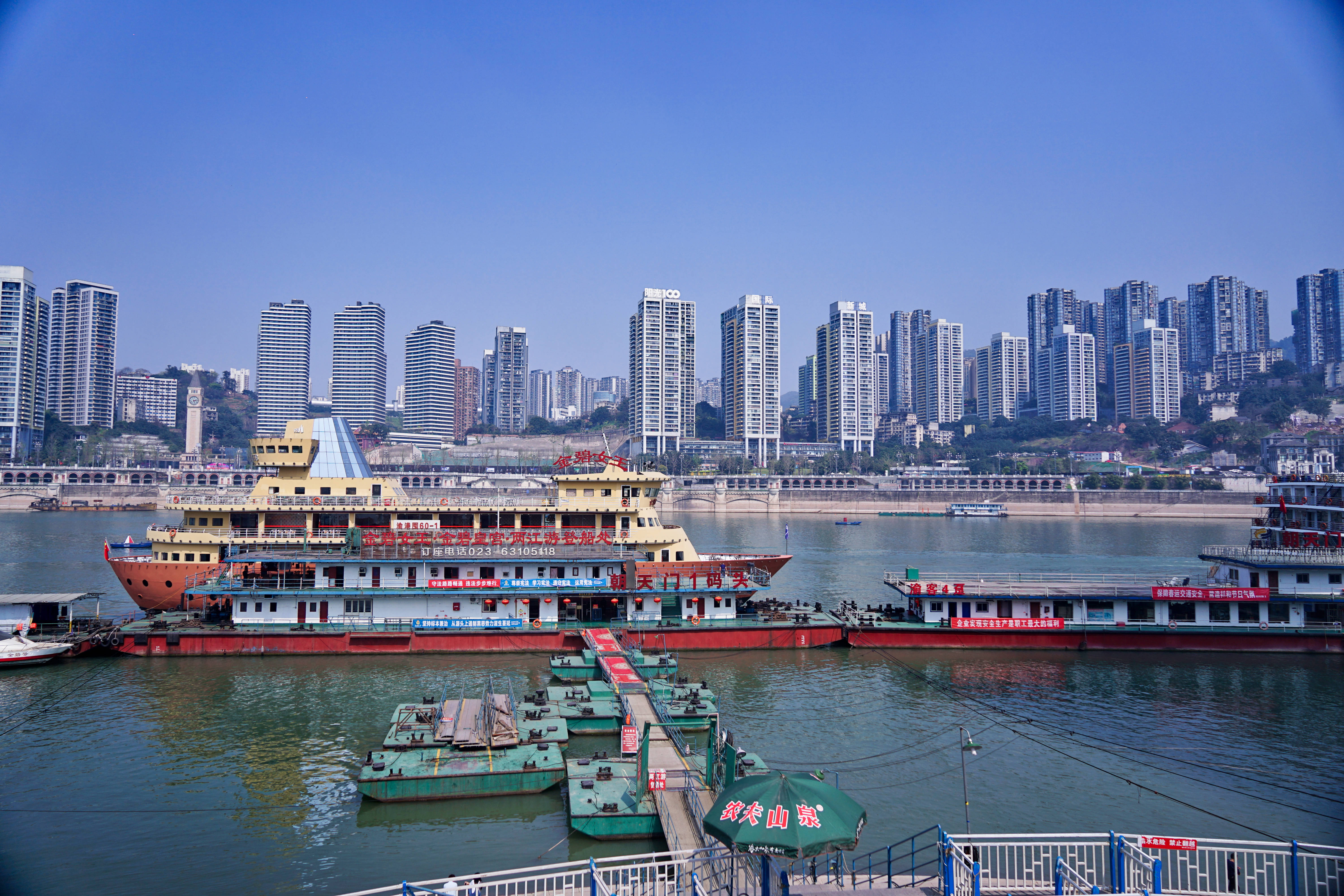 重庆朝天门7号码头经典游,重庆怀旧轮渡最佳路线