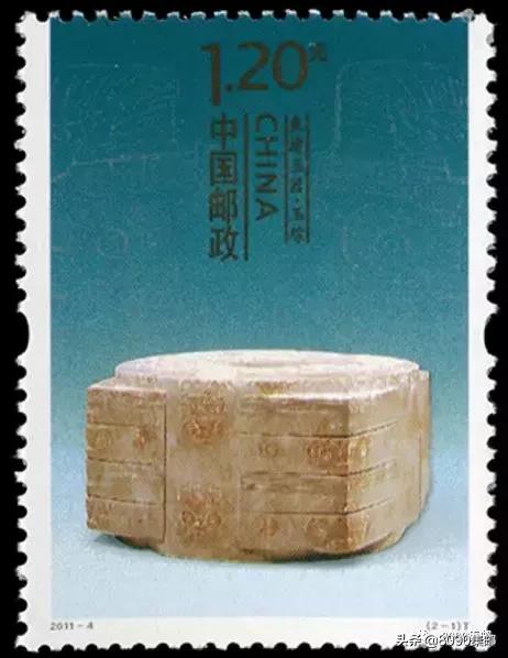良渚亚洲文明邮票,良渚文化的代表作品
