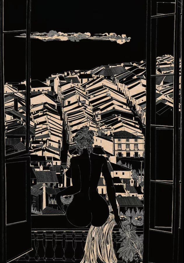 冷冰川最新作品解析,冷冰川水墨作品欣赏