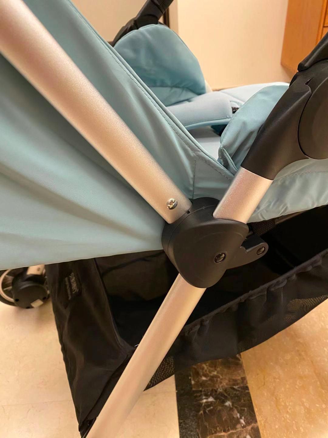 qborn婴儿推车粉色,秒收车