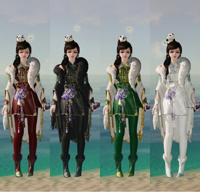 天刀2022新年时装染色,天刀最新染色系统运用详解