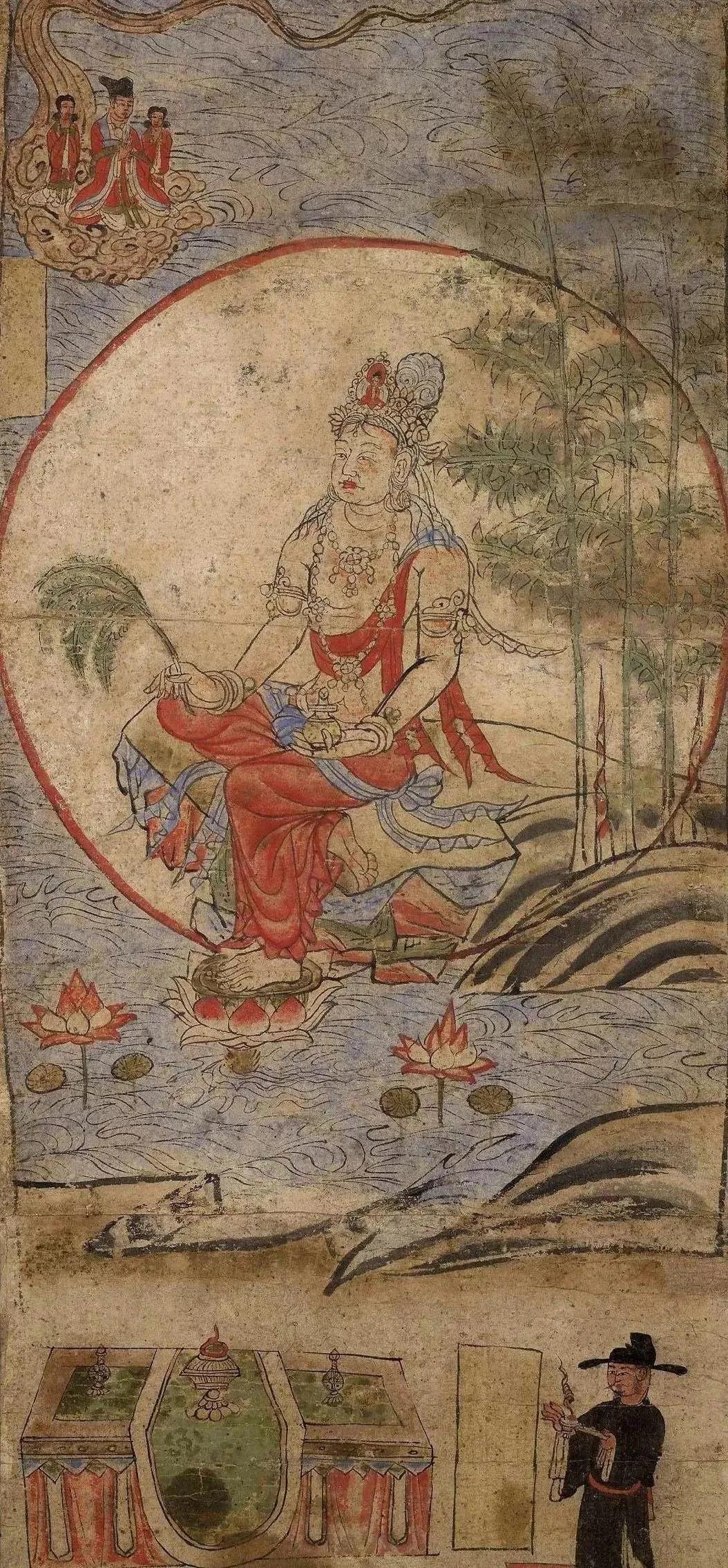 水月观音最美照片,安岳水月观音在哪里