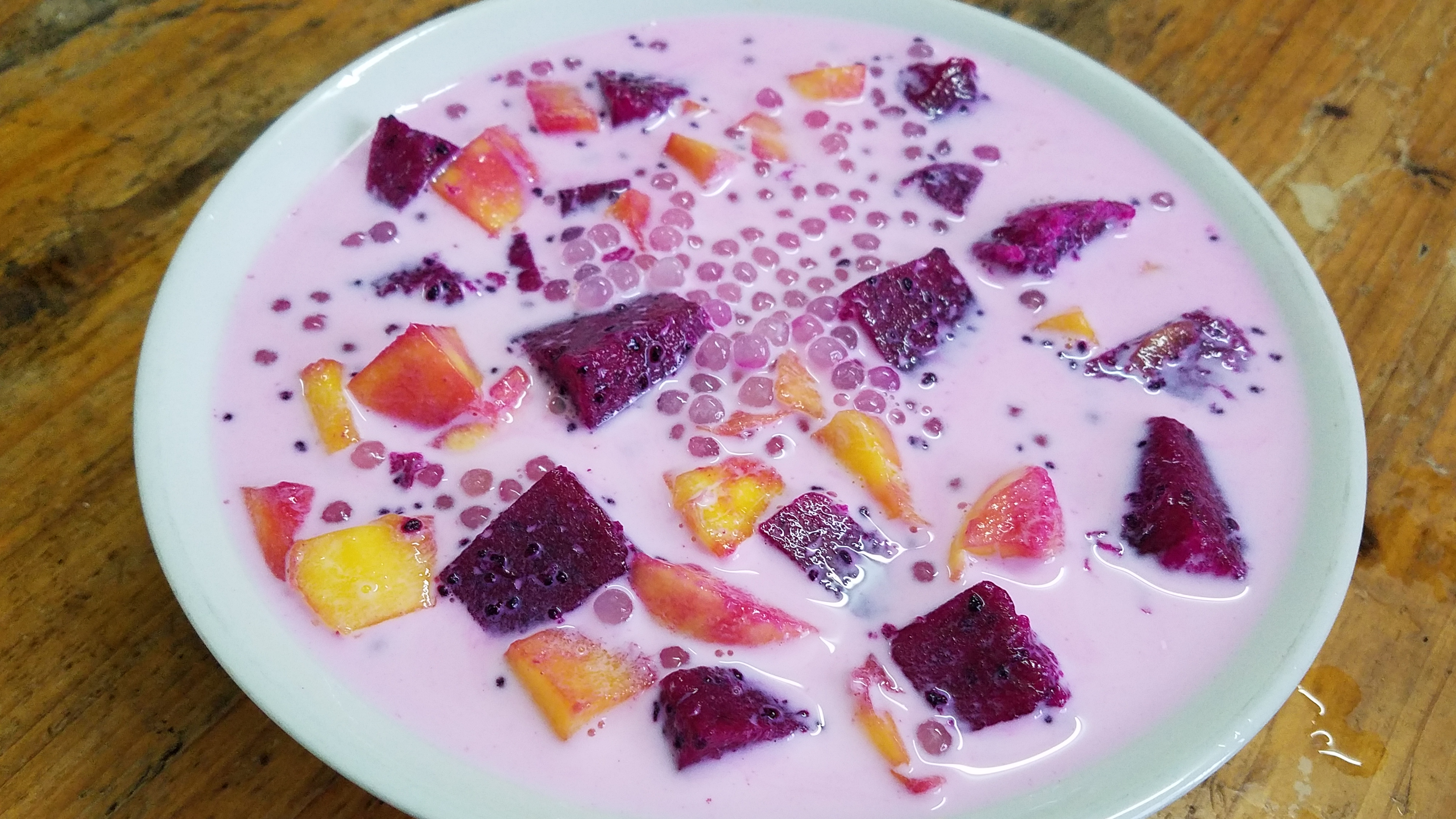 水果西米露的家常做法,西米露夏天饮品