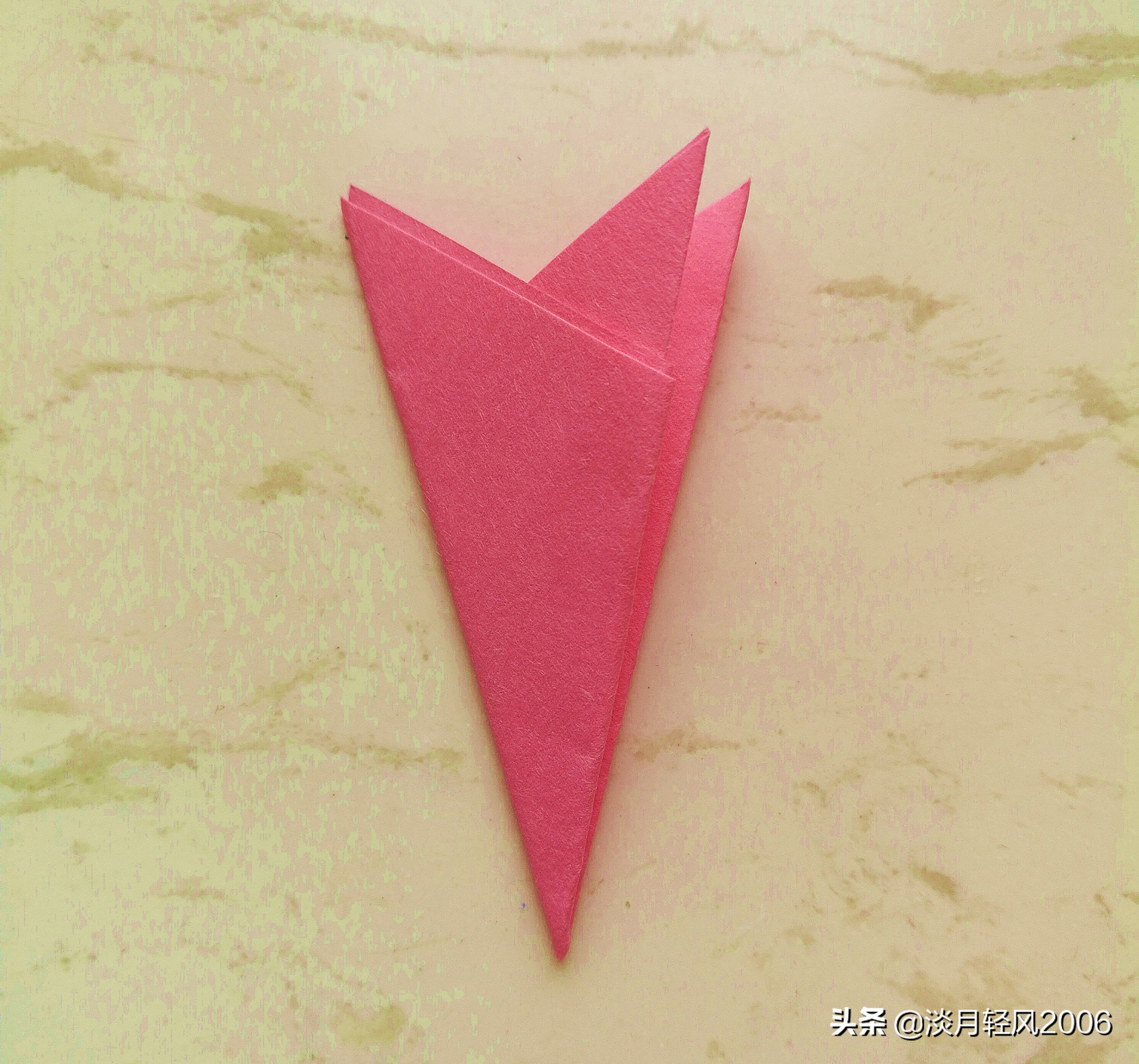 最简单剪纸手工花教程,手工剪纸花教程简单又漂亮