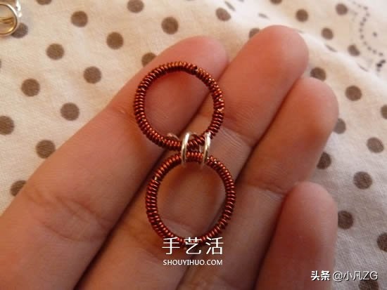 铜线手工制作手链,铜丝手链diy