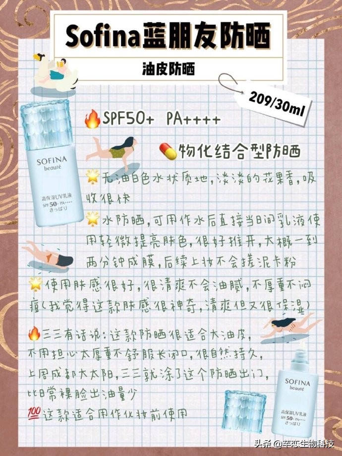 李佳琦防晒小红书,李佳琦防晒必买清单图