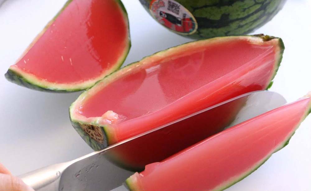 用qq糖做果冻西瓜的方法视频,无添加西瓜果冻怎么做