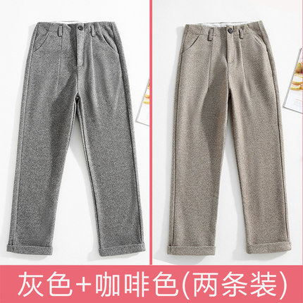 高腰显瘦加厚毛呢阔腿裤,毛呢女裤秋冬阔腿裤