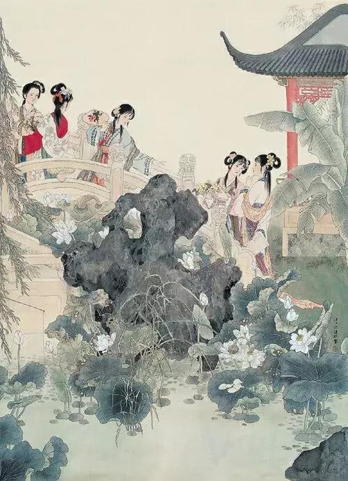 悠悠三百年，红楼夺目红，古今名家精绘《红楼梦》