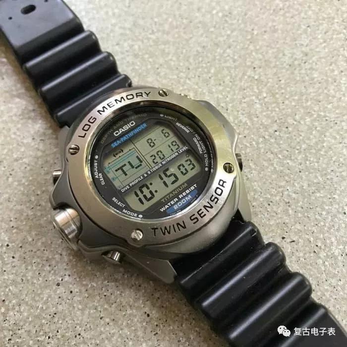 卡西欧航海探险者——潜水之王CasioSeaPathfinderSPF-100