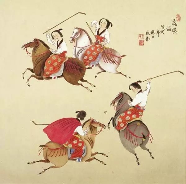 宋代人制作马球,足球运动起源于中国古代哪个朝代