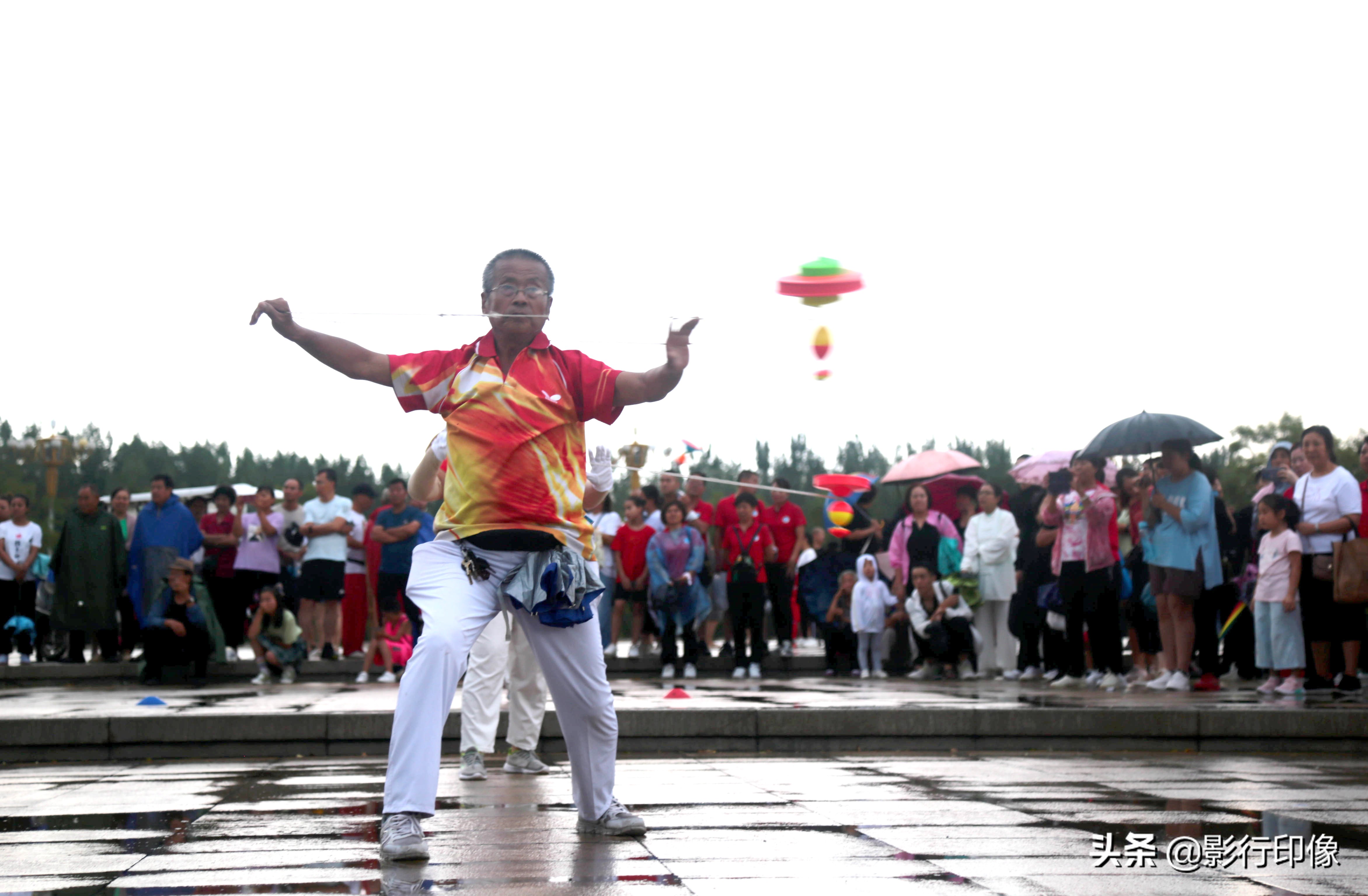 临汾市2020年全民健身启动仪式在在九州广场举行