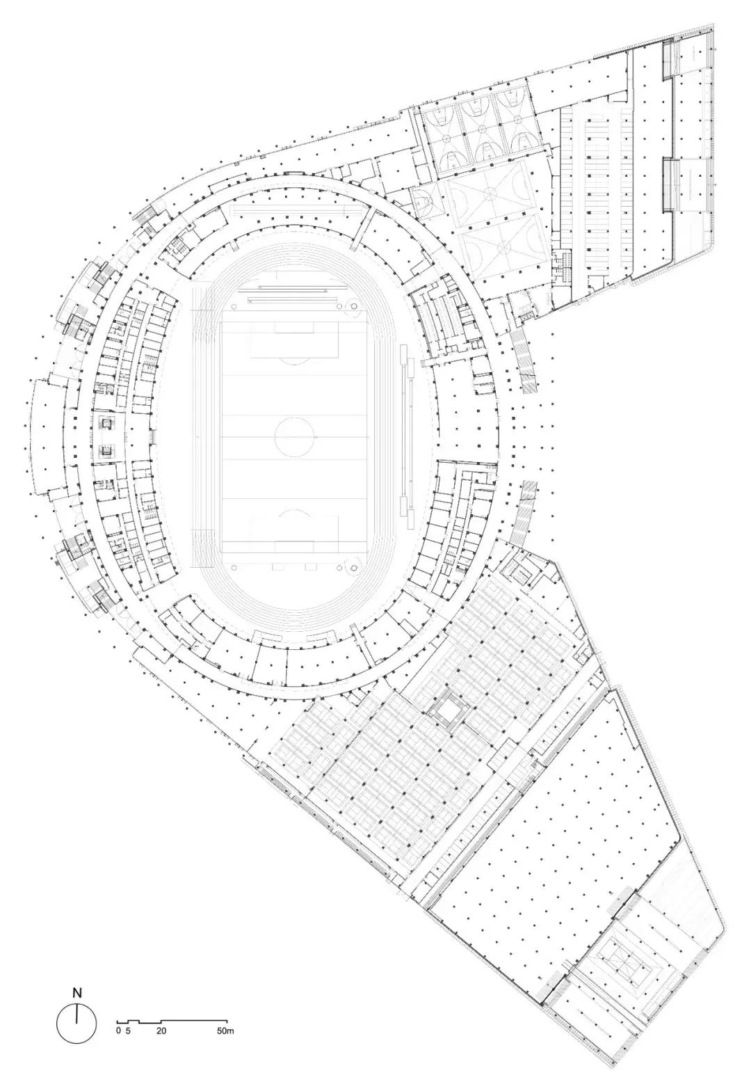 gmp建筑设计作品杭州,gmp建筑体育场