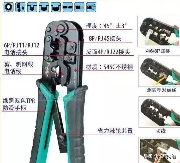 怎样制作网线水晶头的接法和线序,网线水晶头接法详细图文教程