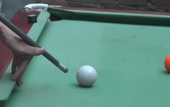台球如何玩跳球,近距离台球跳球