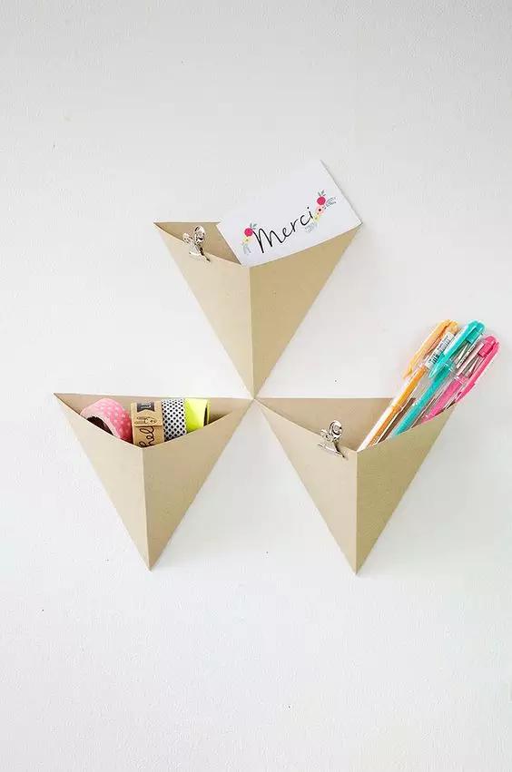 纸箱子不要丢简单改造下秒变收纳,旧纸箱如何收纳