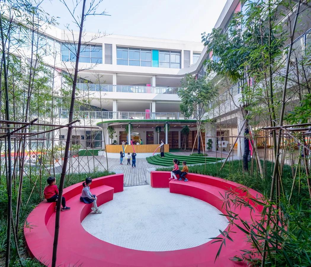 YY梯田学校|宁波艾迪国际幼儿园/ARCHgrid