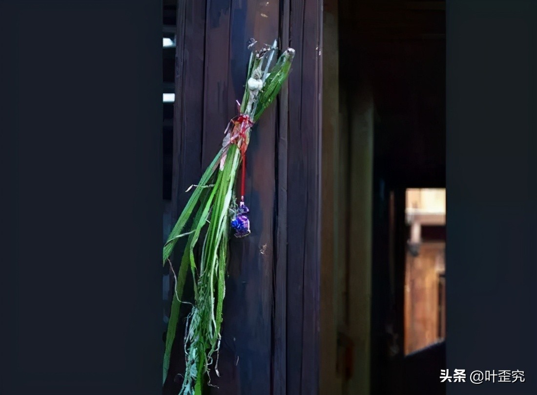 山前青青野艾草，你家门前插几枝？