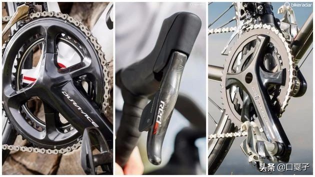 关于公路车的很多知识,公路车所使用的套件介绍