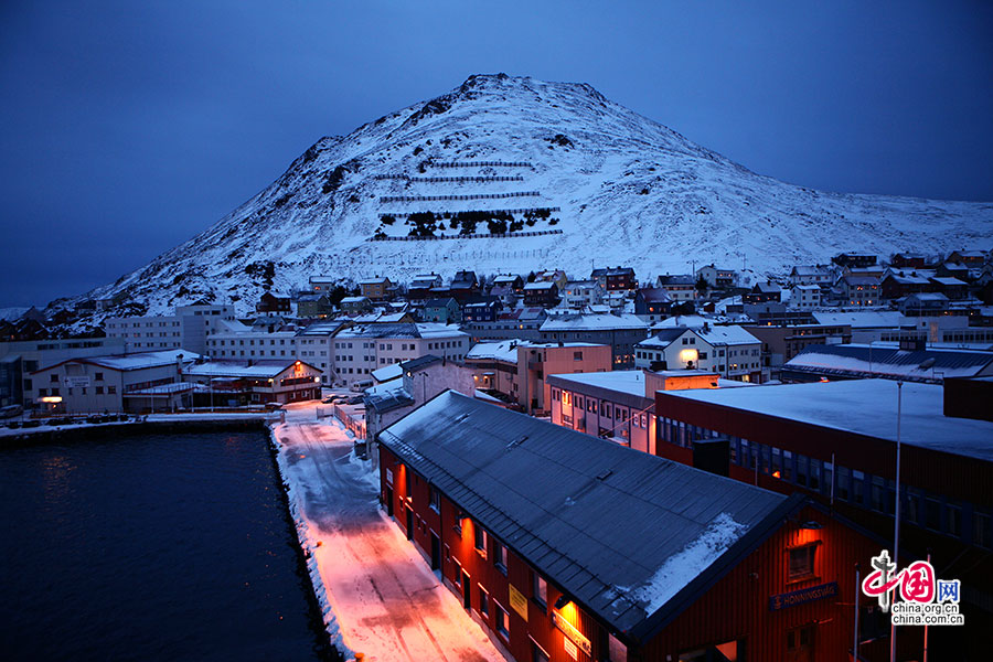 挪威极夜中的北极光,挪威的北极光