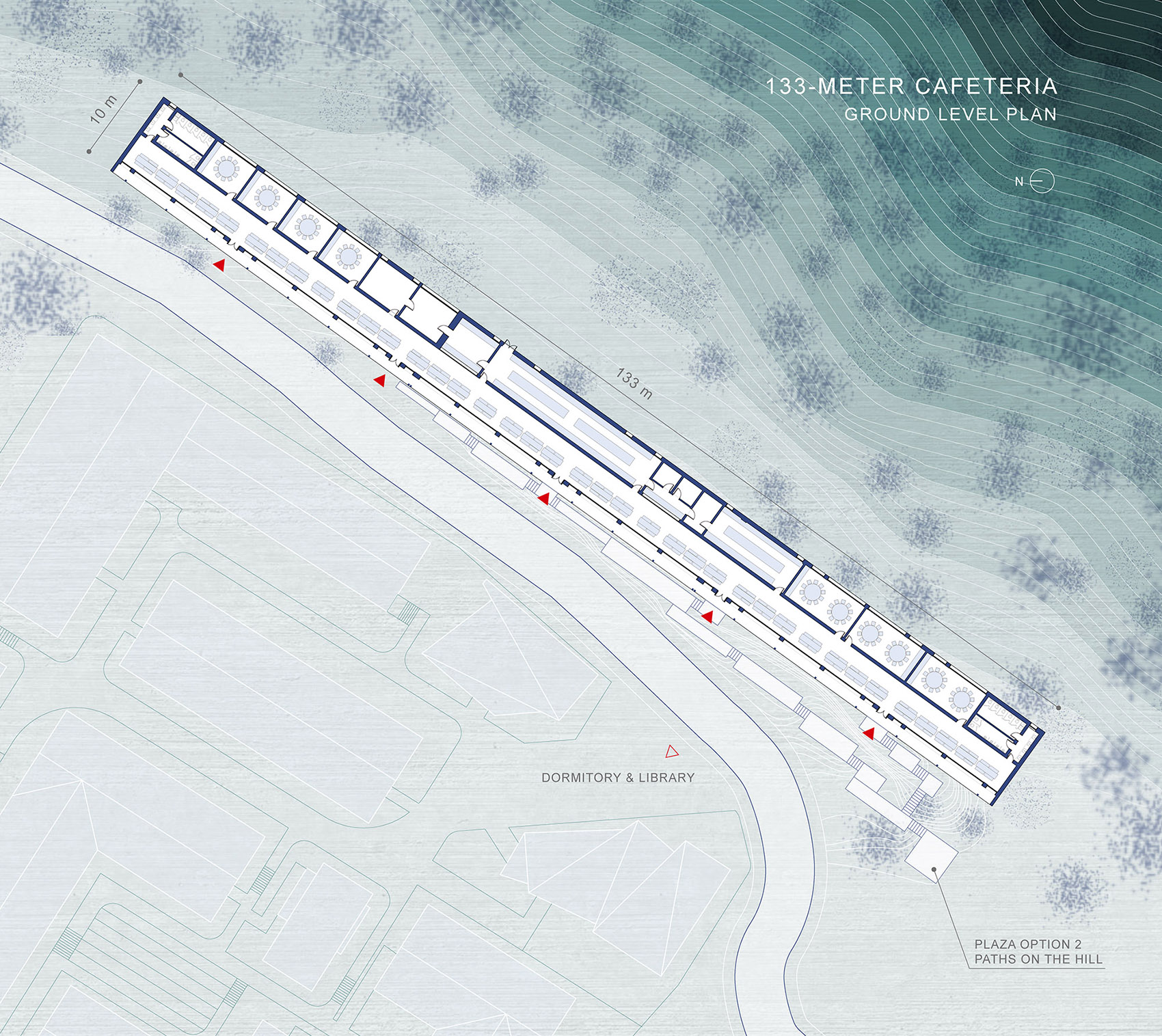 秦岭深处特点餐厅,秦岭山下100米食堂