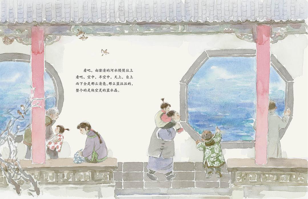 济南的冬天讲了济南冬天的什么,泉城济南立体绘本