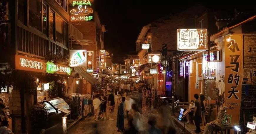 阳朔十里画廊美篇,阳朔十里画廊网红稻田打卡地