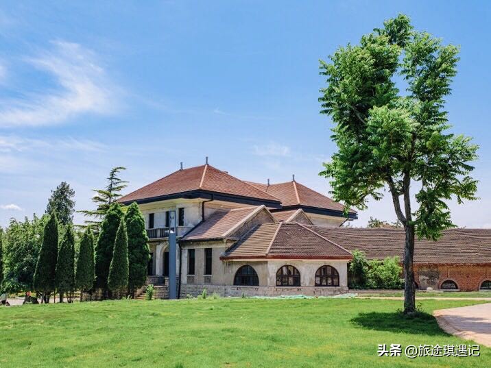 气势非凡的段家楼，中西合璧的建筑群，书写着一部煤矿兴亡史