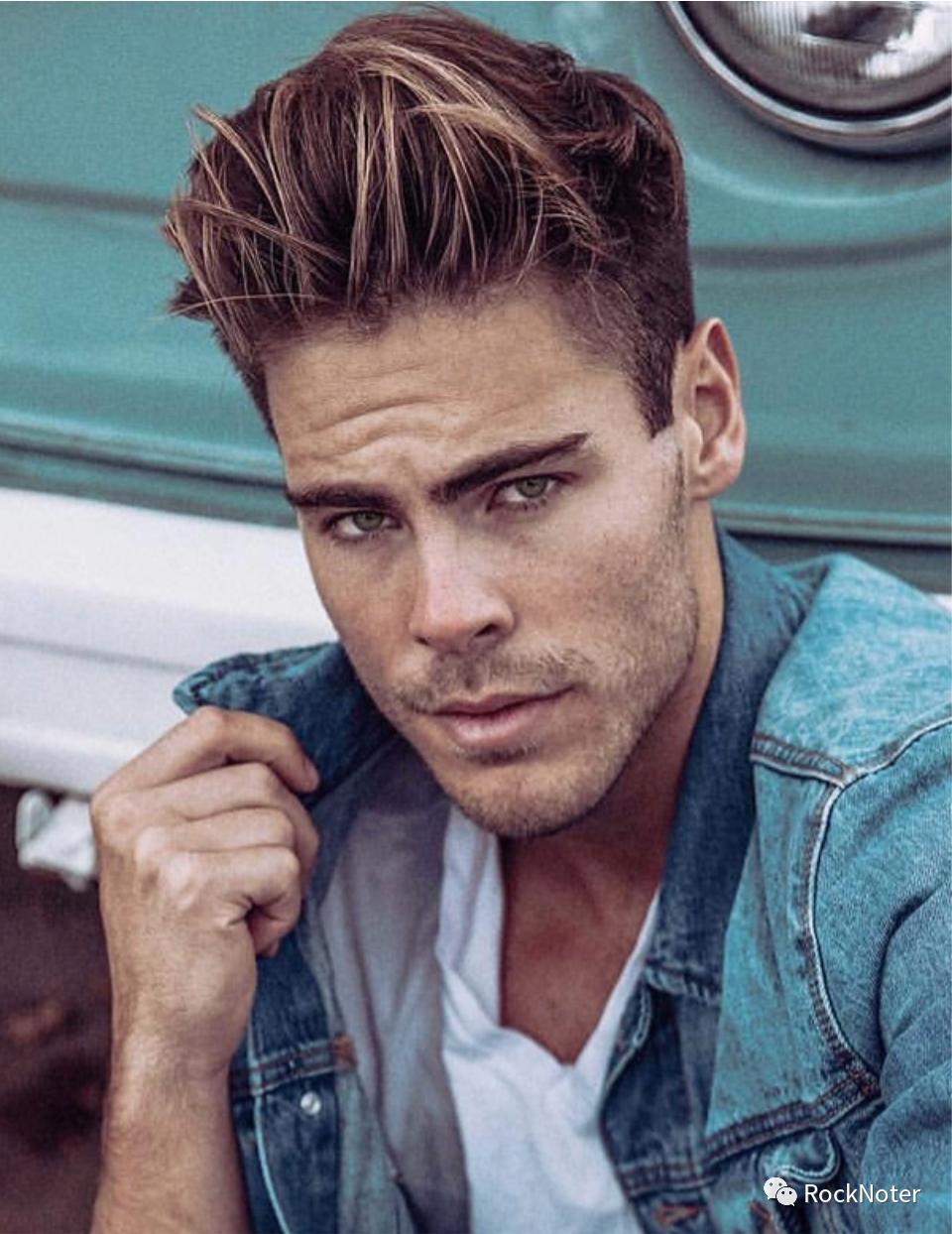 秃顶男士发型2021流行发型,男士发型短发2020流行发型