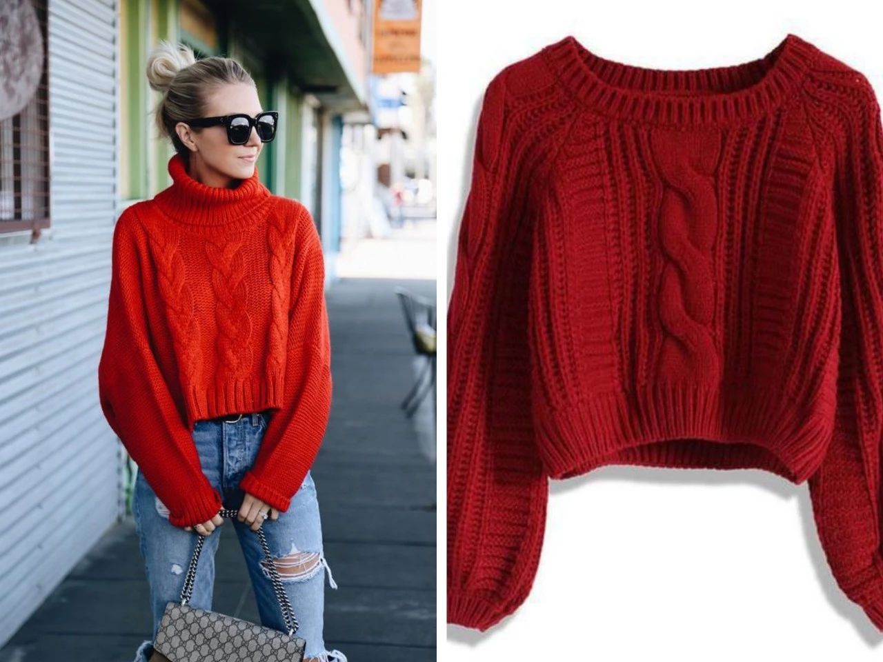 今年秋冬流行红色什么款式,红色单品春节如何穿出惊艳感