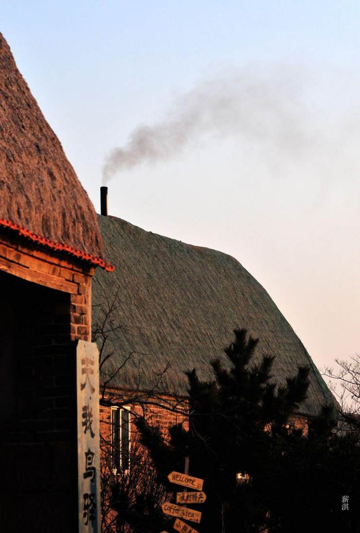 荣成海草房驿站,荣成生态民居海草房