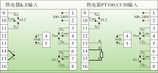 温控器引脚电路图讲解,温控电路的接法和调试