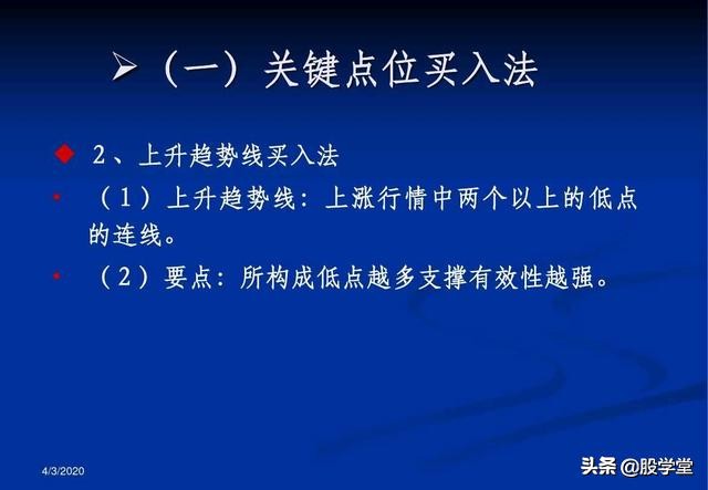 a股最实用买卖指标,股票趋势买卖点的详解