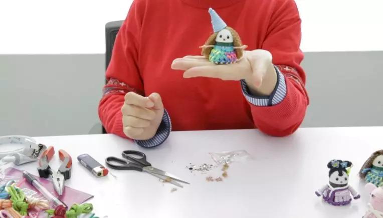 编个羽球挂坠祝福自己吧