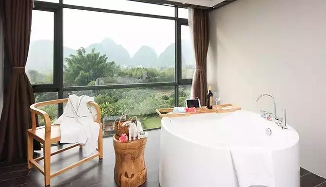 阳朔带潜水池价格适中的酒店,阳朔旅游比较方便的酒店