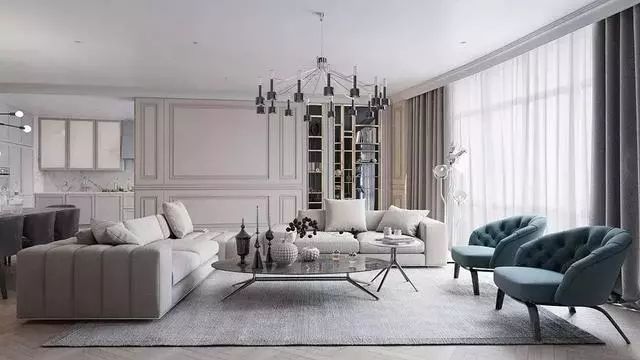 护墙板背景墙最新效果图,欧式护墙板背景墙装修效果