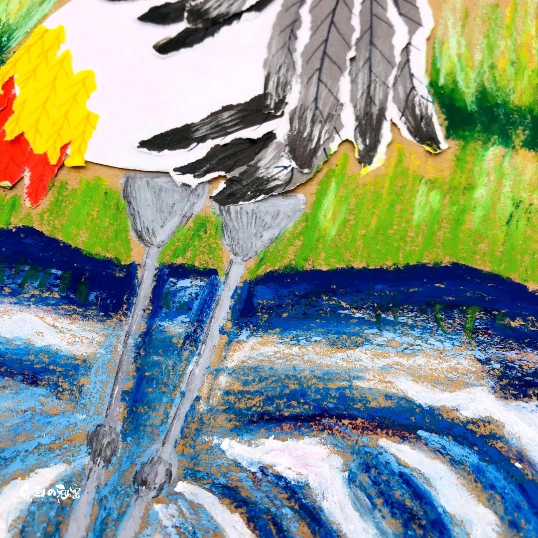 长颈鹤简易画法,灰冠鹤的图片大全