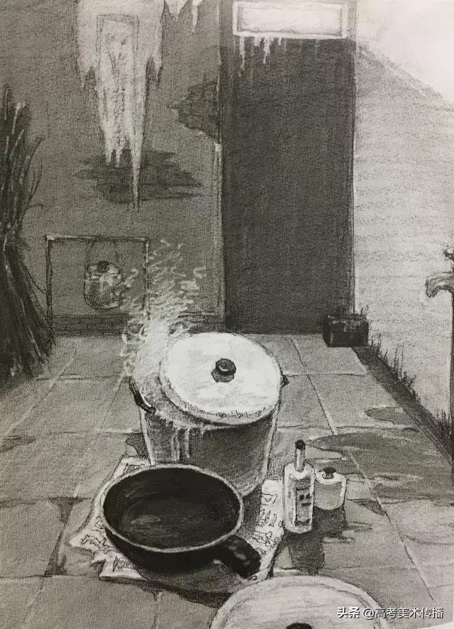 清华美院素描静物,清华美院高考素描